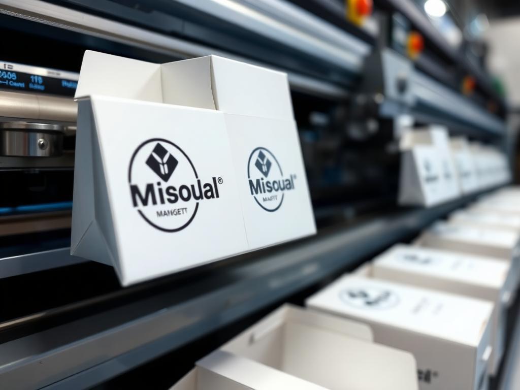 Side printing on folding cartons